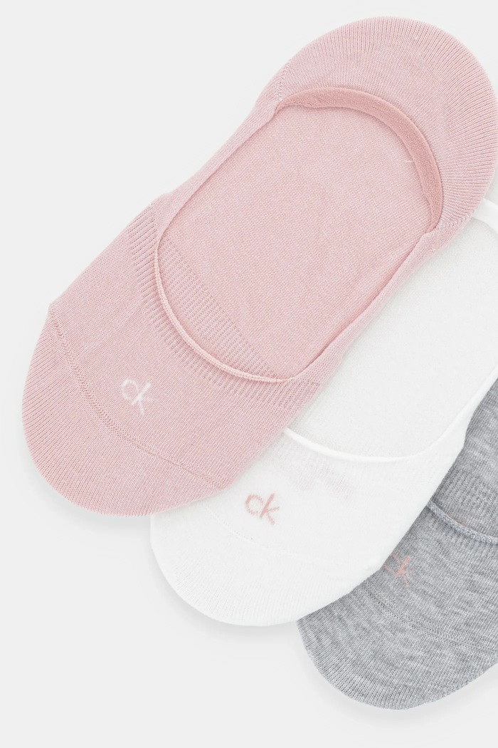 Calvin Klein skarpetki 3-pack 701234371 różowy AW25