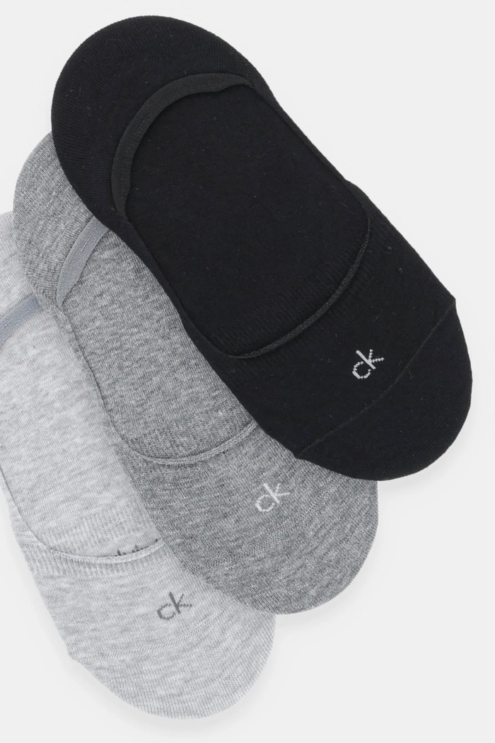 Κάλτσες Calvin Klein 3-pack 701234371 γκρί AW25