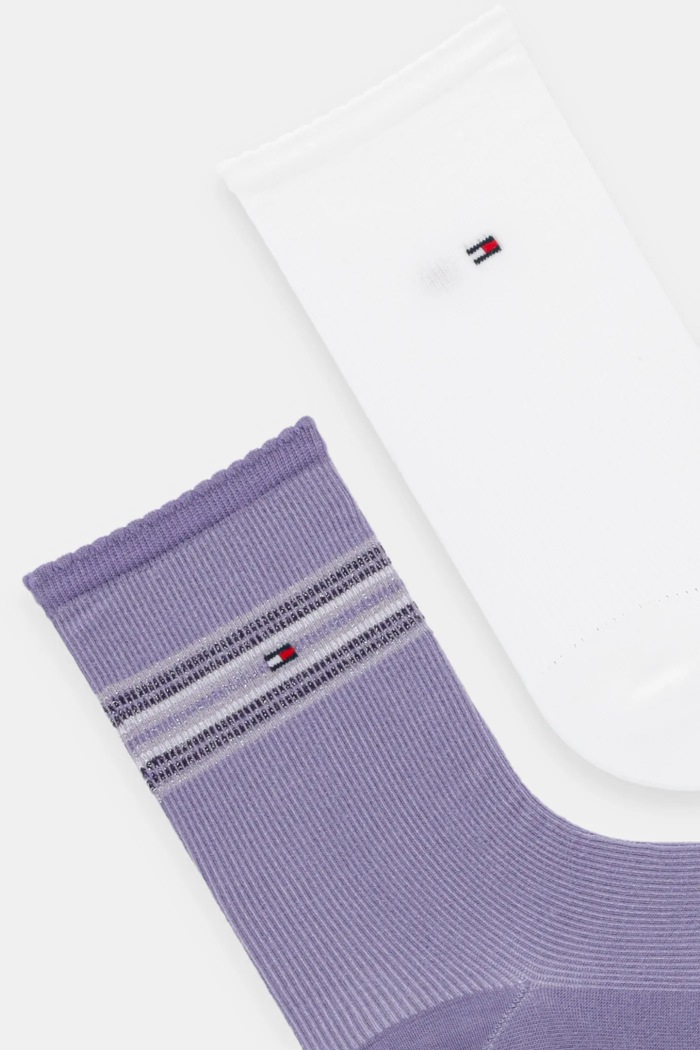 Tommy Hilfiger șosete 2-pack 701236458 violet AW25
