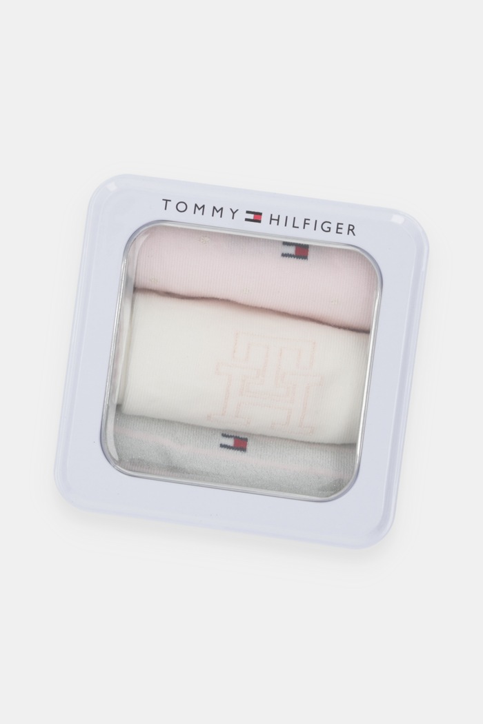 Abbigliamento Tommy Hilfiger calzini pacco da 3 701236464 rosa