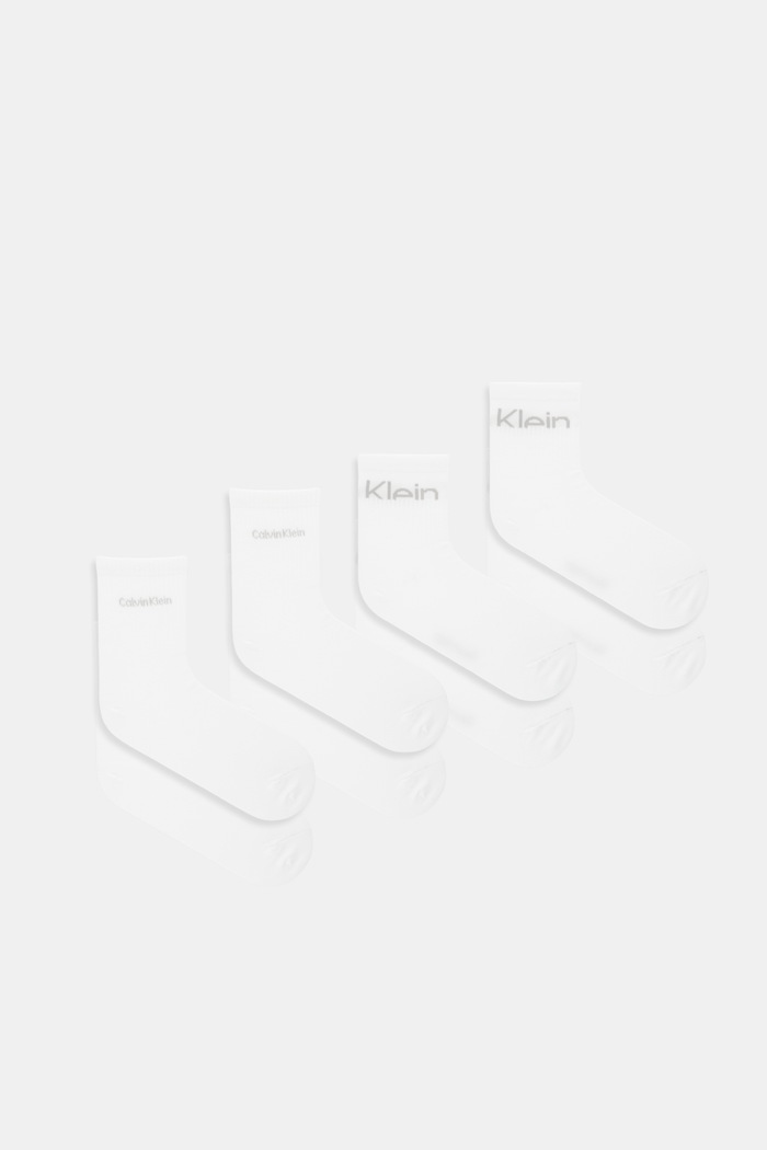 Calvin Klein Jeans șosete 4-pack sosete lungi alb 701238244