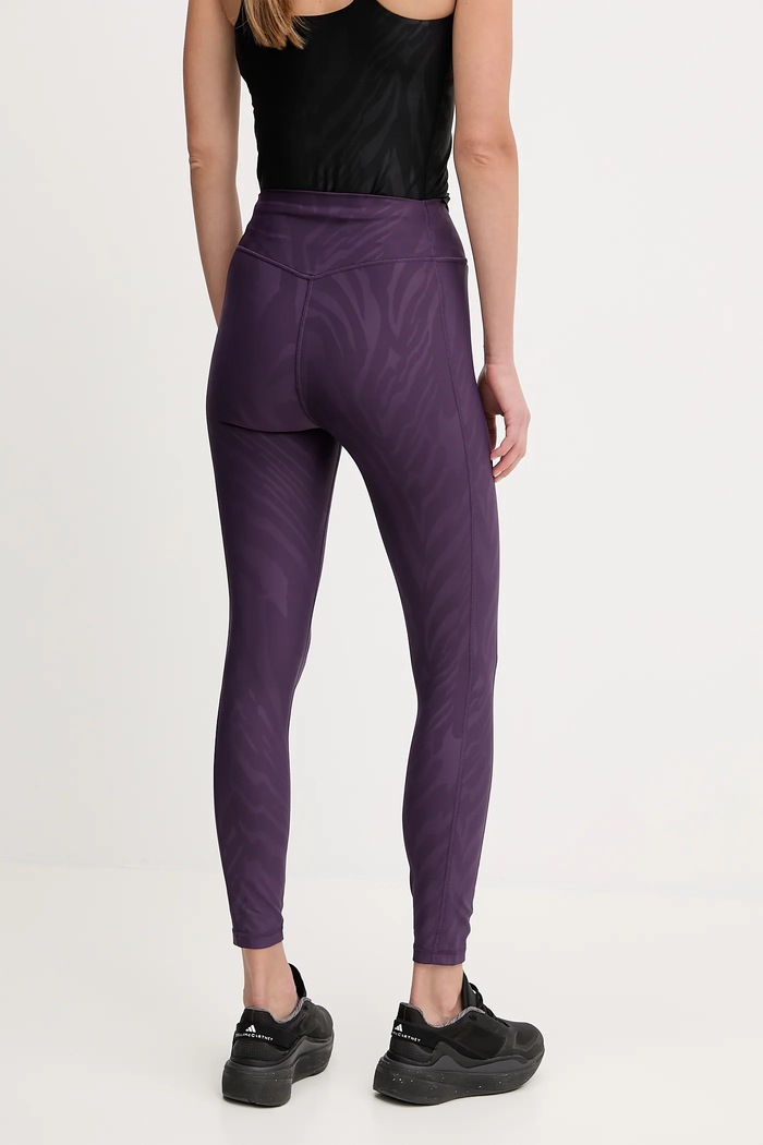 Одяг Легінси для тренувань adidas Performance Optime JX3126 фіолетовий