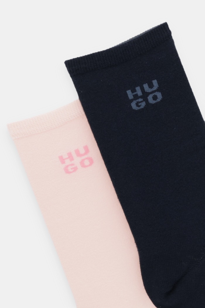 HUGO zokni 2 pár 50549831 rózsaszín AW25