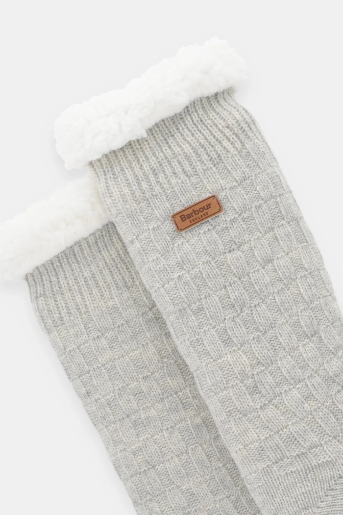 Barbour Șosete din amestec de lână LAC0297 gri AW25