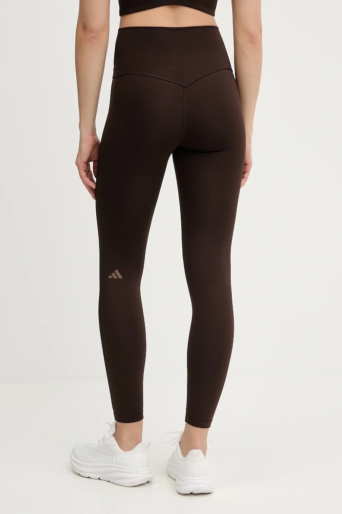 Oblečenie Tréningové legíny adidas Performance KT3284 hnedá