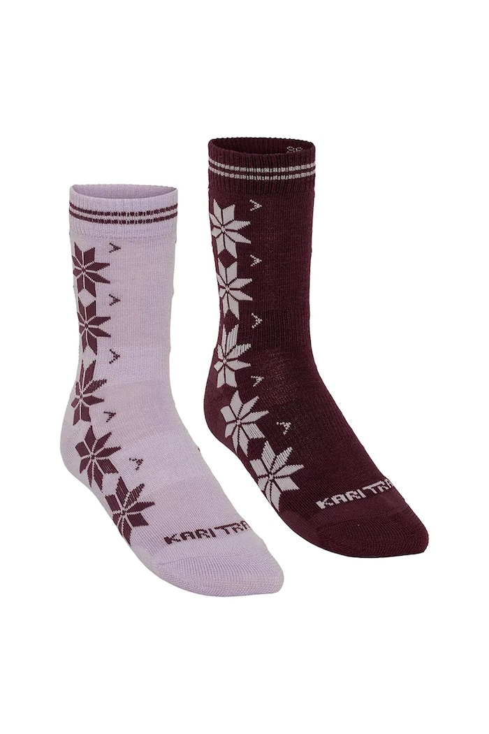Kari Traa Șosete VINST 2-pack violet 611374