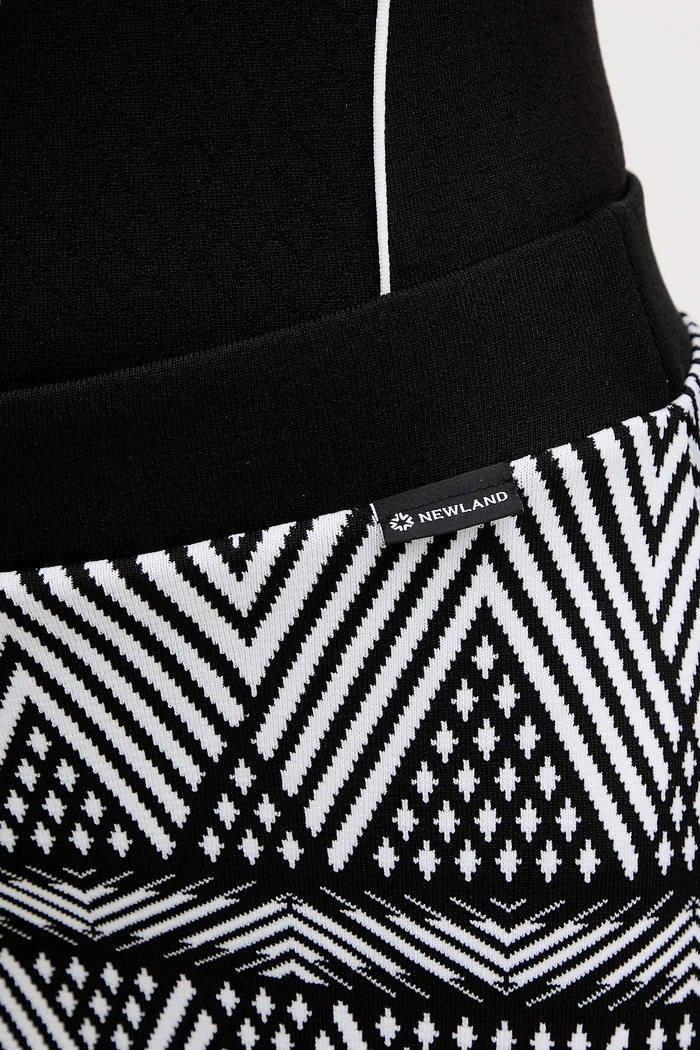 Newland legginsy sportowe LADY SKIRT LEGGINGS czarny N46722.108