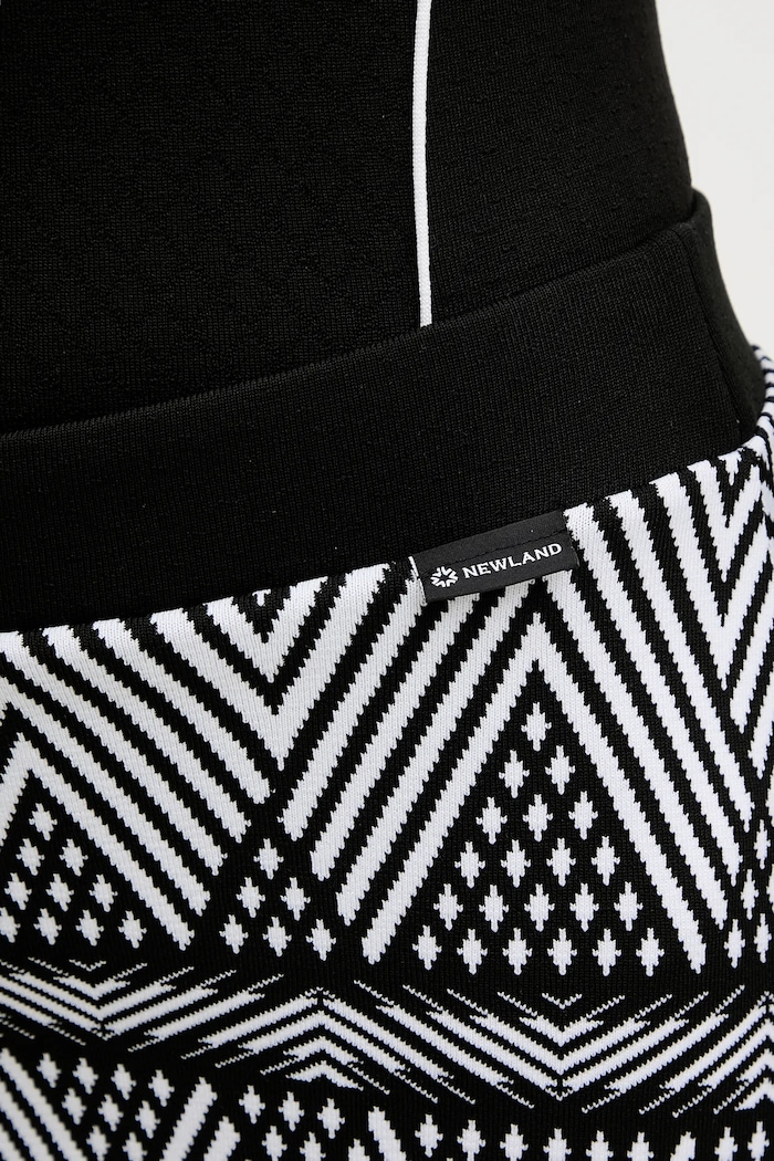 Newland legginsy sportowe LADY SKIRT LEGGINGS czarny N46722.108