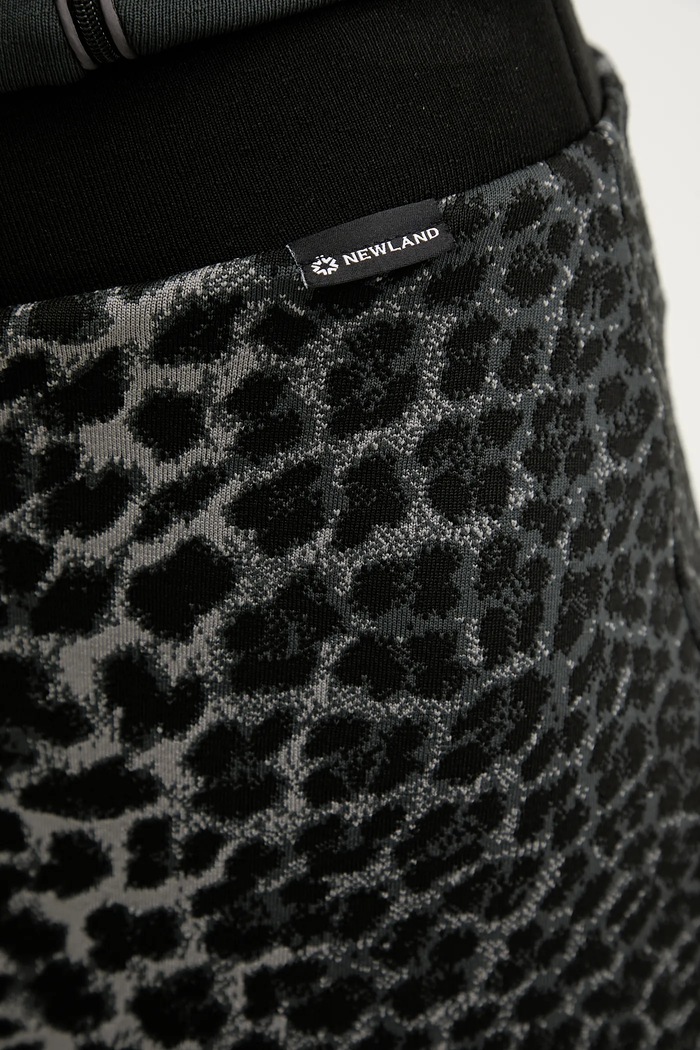 Newland legginsy sportowe LADY SKIRT LEGGINGS czarny N46739.167