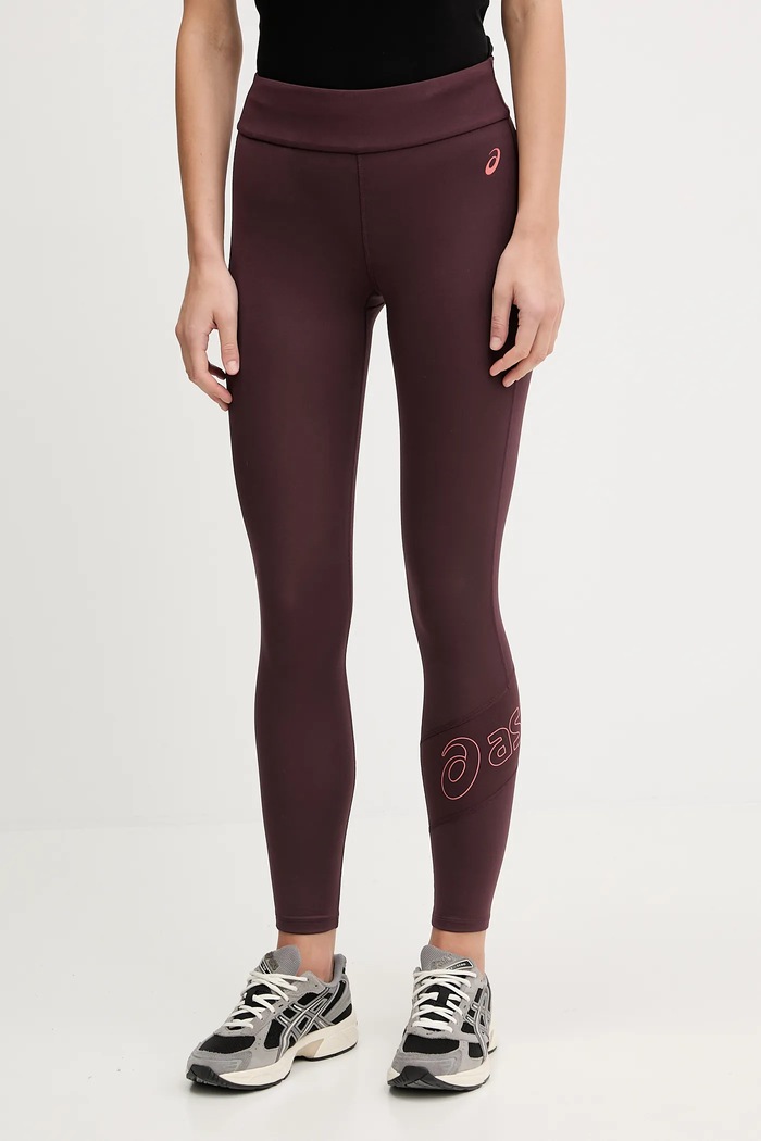Asics legging ASICS LOGO elasztánnal lila 2032C943.600