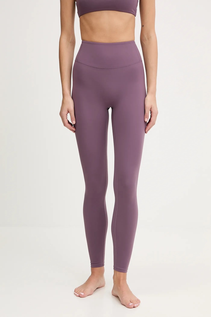 JOYINME colanți pentru yoga pentru femei Shape Ease tricotaj violet Legginsy.Shape.ease