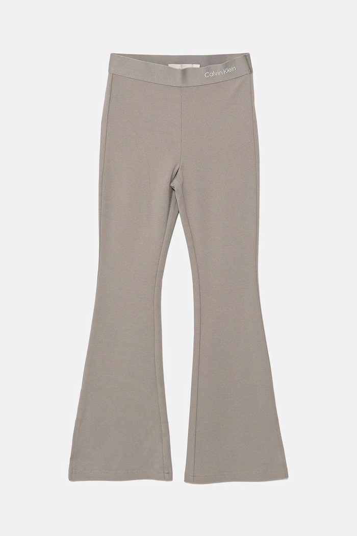 Nohavice Calvin Klein Jeans s elastanom béžová IG0IG02292.128.170.9BYA
