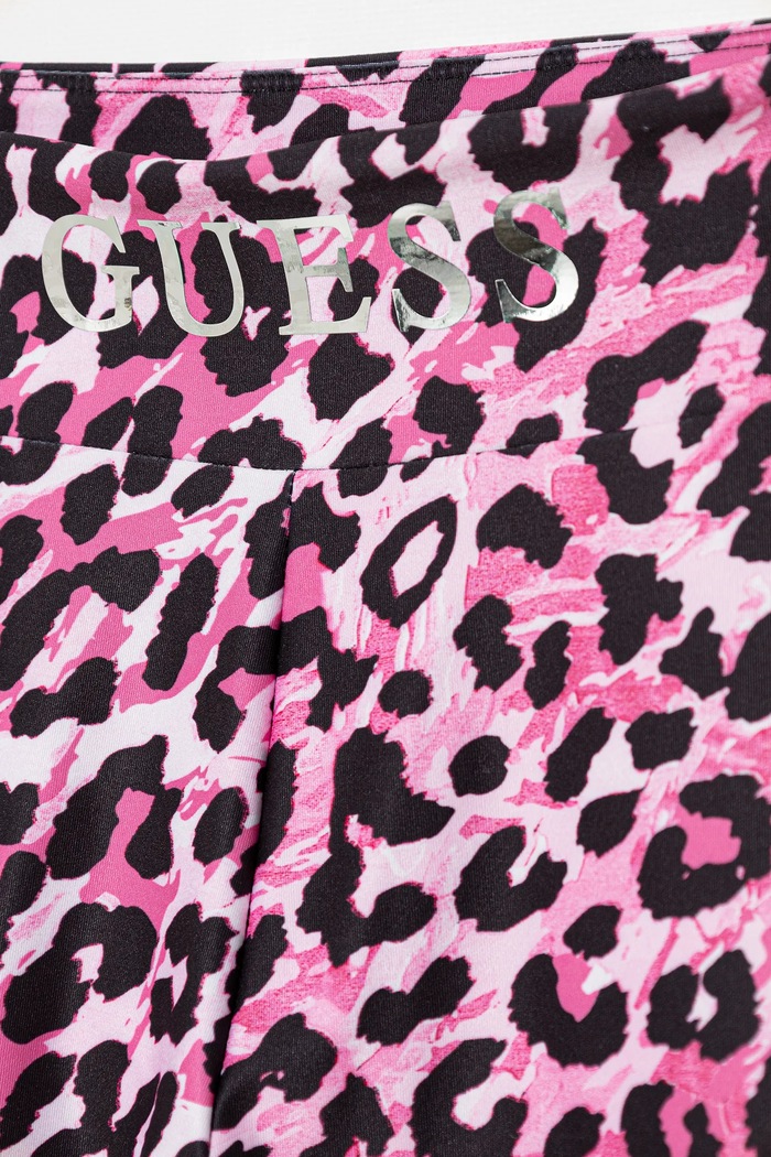 Dziewczynka Guess legginsy dziecięce J5YB00.MC01P.9BYA różowy