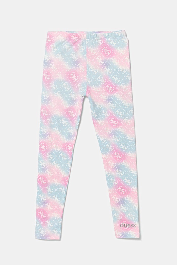 Detské legíny Guess s elastanom ružová K5YB00.K6YW4.9BYA
