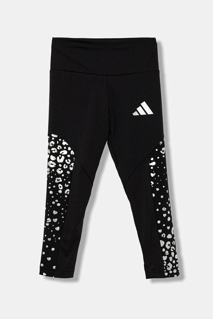 adidas Legginsy dziecięce JM3843 czarny AW25
