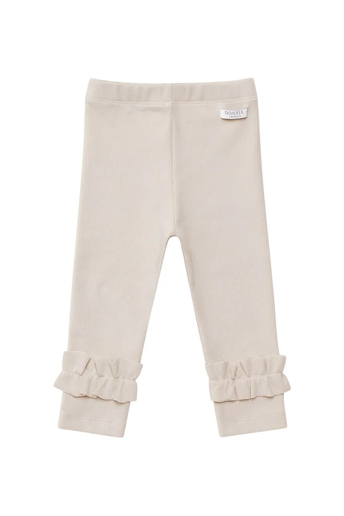 Βρεφικό κολάν με βαμβάκι Donsje Marit Leggings 4100100.56.92 μπεζ AW25