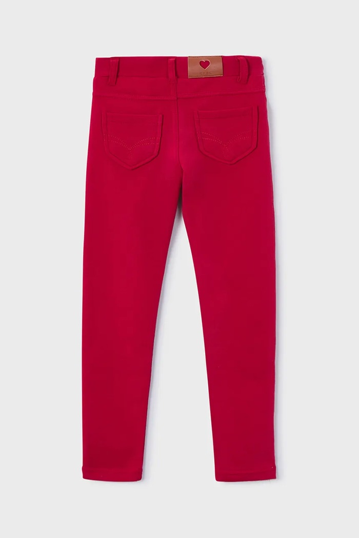 Mayoral Leggins copii 511.6N.Mini.9BYA rosu AW25