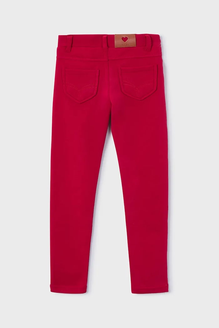 Mayoral Leggins copii 511.6N.Mini.9BYA rosu AW25