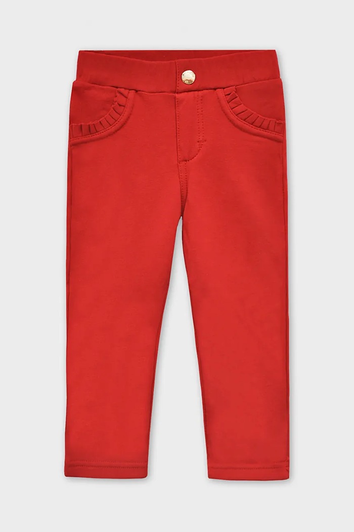 Mayoral pantaloni bebe cu elastan rosu 560.4D.Baby.9BYA