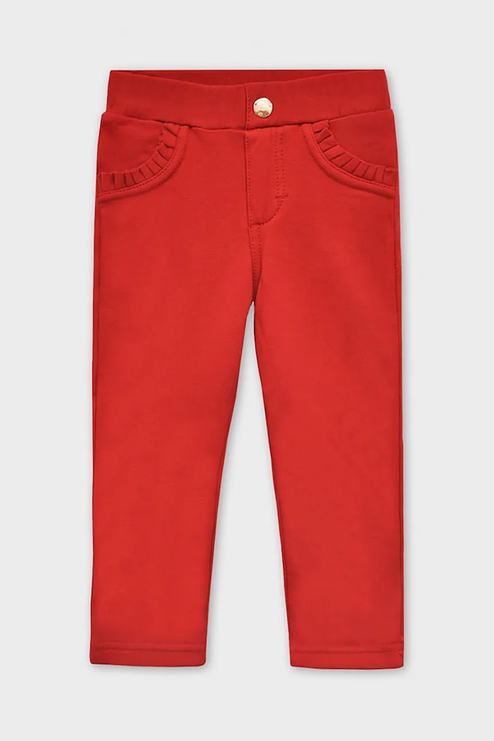 Mayoral pantaloni bebe cu elastan rosu 560.4D.Baby.9BYA