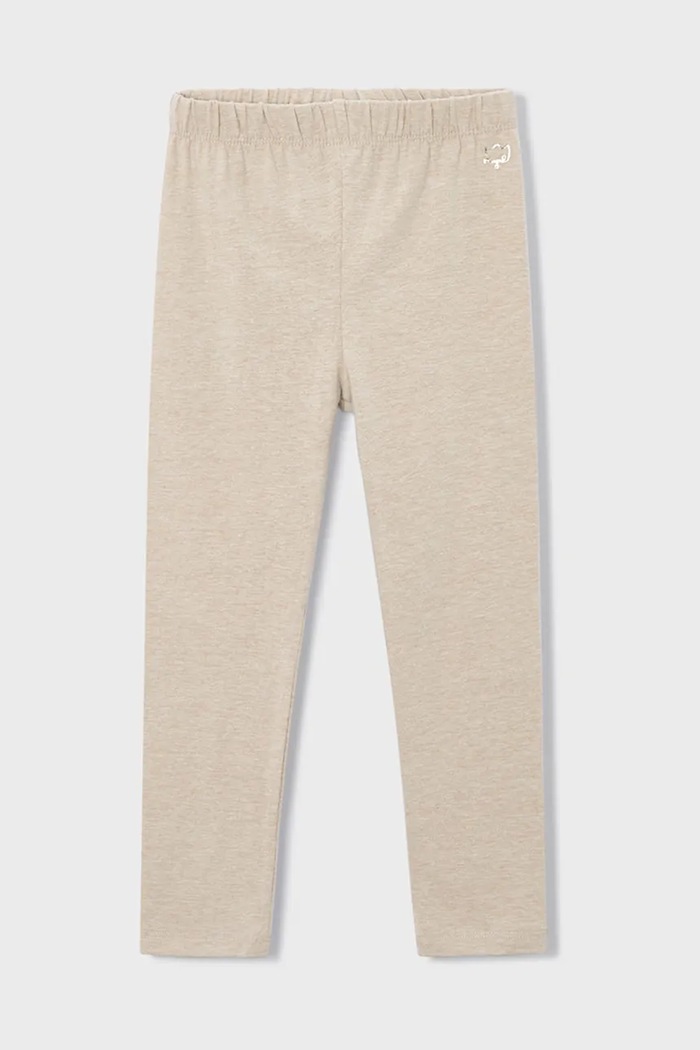 Mayoral Legginsy dziecięce beżowy 717.6D.Mini.9BYA