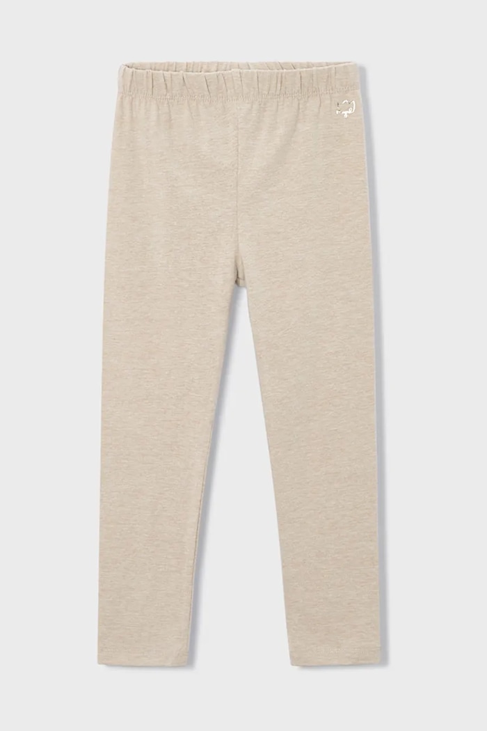 Mayoral Legginsy dziecięce beżowy 717.6D.Mini.9BYA