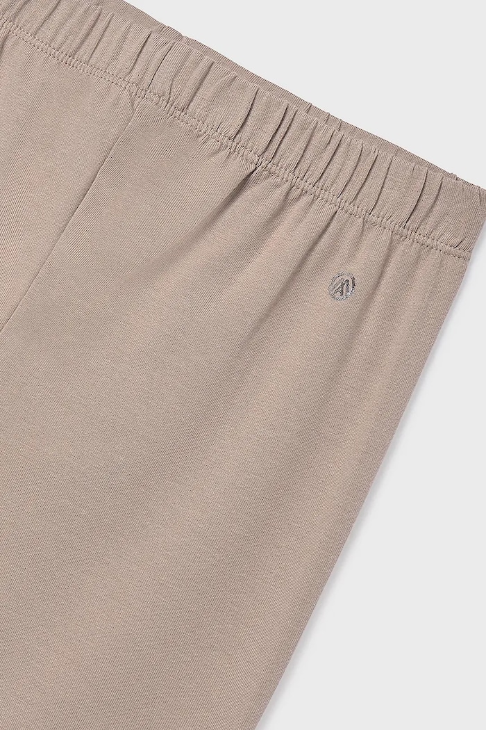 Dziewczynka Mayoral legginsy dziecięce 722.8F.Junior.9BYA beżowy