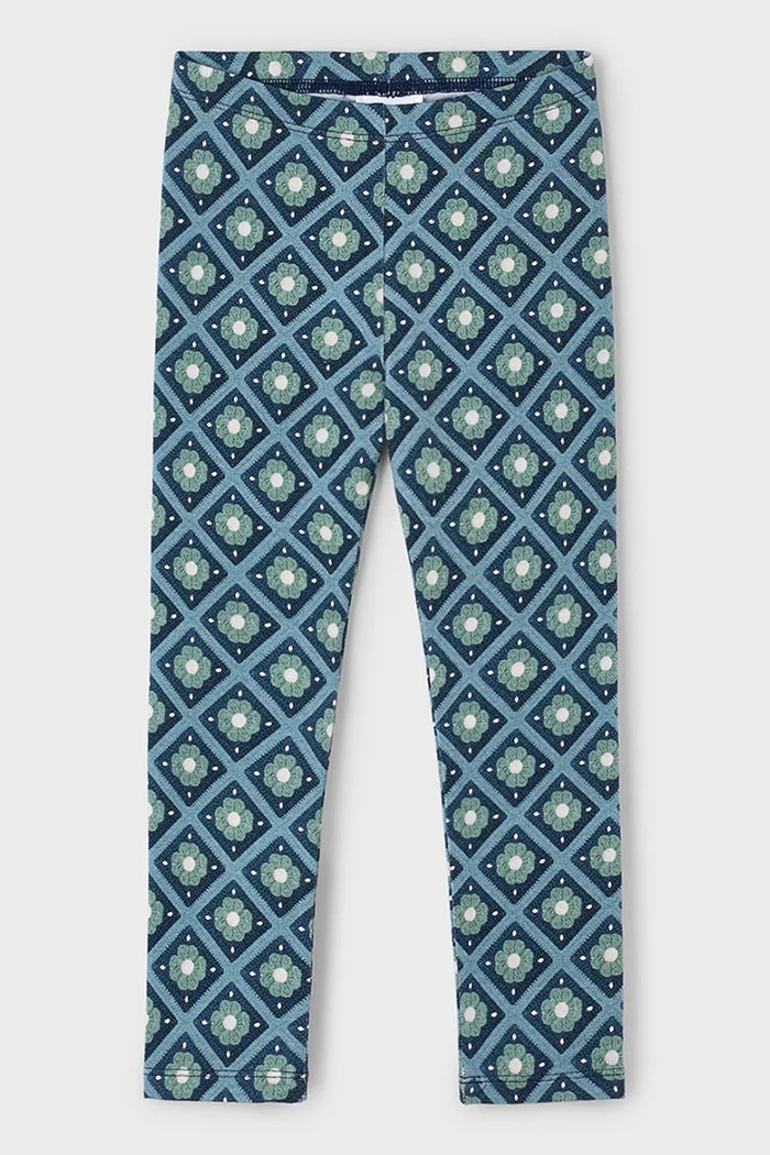 Mayoral leggins copii cu elastan verde 4716.6B.Mini.9BYA