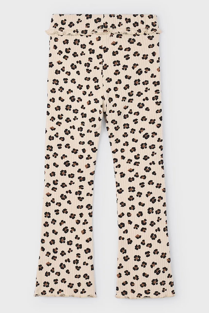 Dziewczynka Mayoral Legginsy dziecięce 4717.6G.Mini.9BYA beżowy