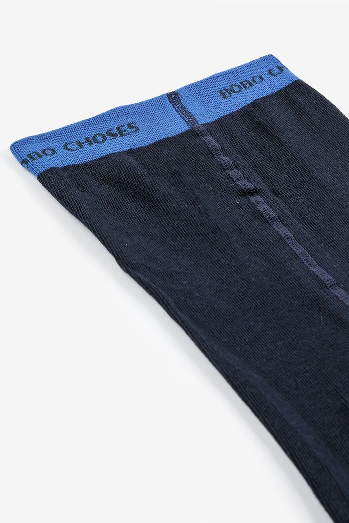 Bobo Choses ciorapi fete Bobo Jocker 225AI023 bleumarin AW25