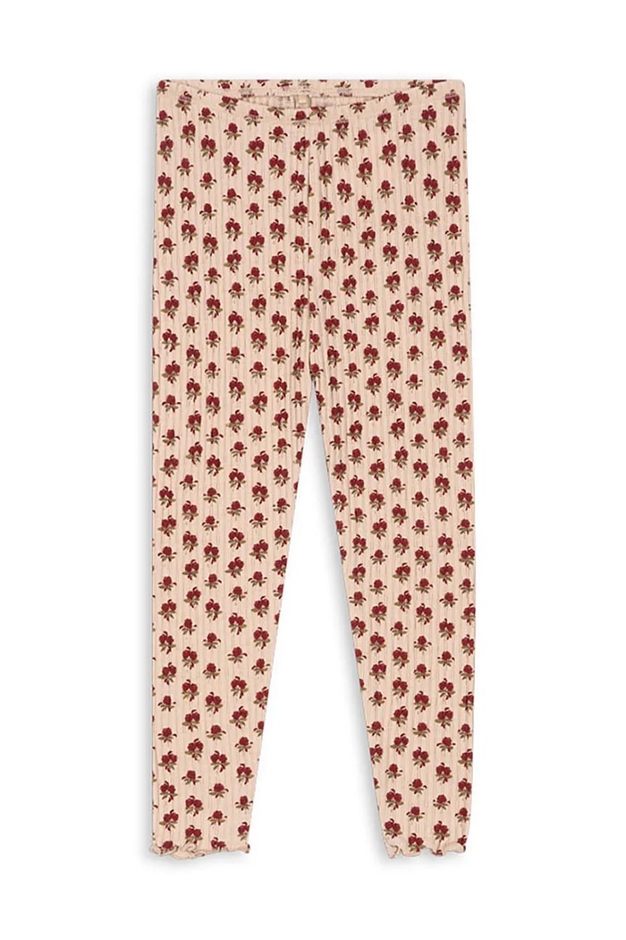 Konges Sløjd legginsy dziecięce NIA PANTS GOTS KS103944.9BYA pomarańczowy AW25