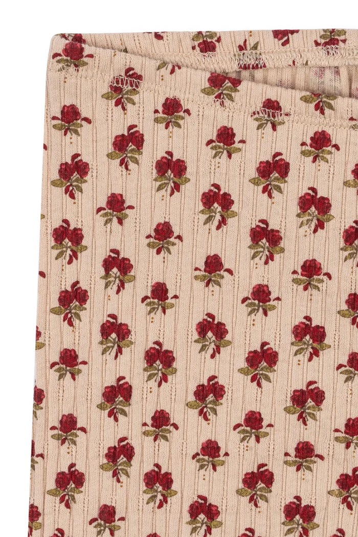 Konges Sløjd legginsy dziecięce NIA PANTS GOTS pomarańczowy KS103944.9BYA