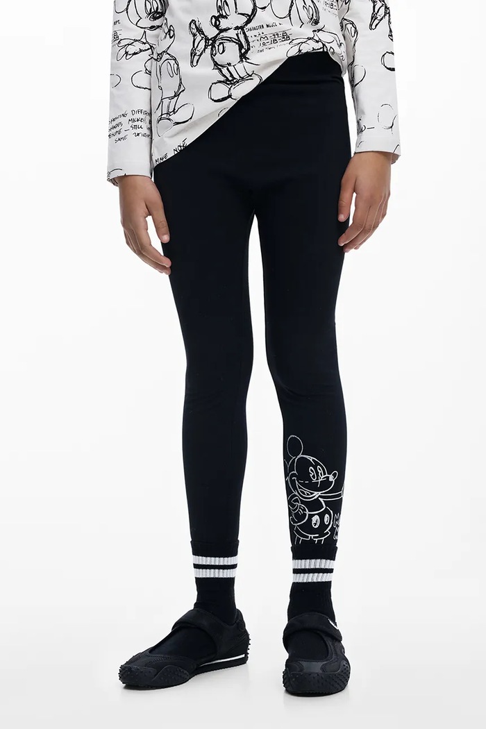 Παιδικά κολάν Desigual 25WGKK06 μαύρο