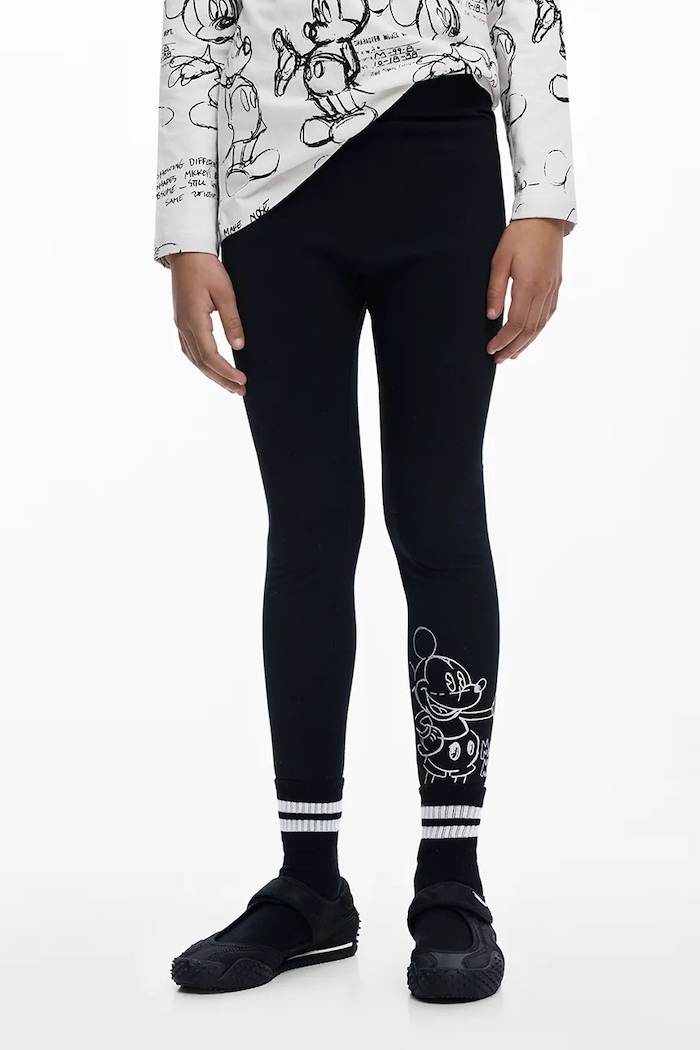 Παιδικά κολάν Desigual 25WGKK06 μαύρο