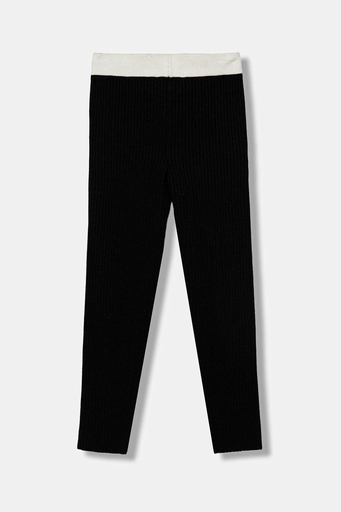 Detské legíny Elisabetta Franchi EFPA301.C.FL040 čierna AW25