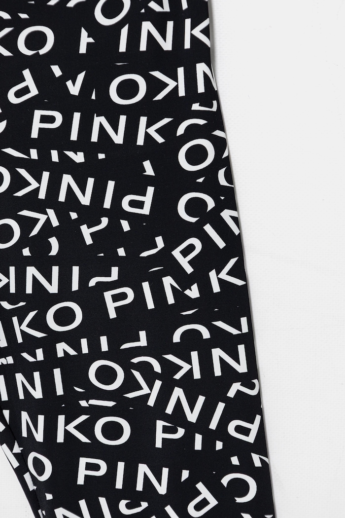 Dievča Detské legíny Pinko KFPA040.C.LY003 čierna