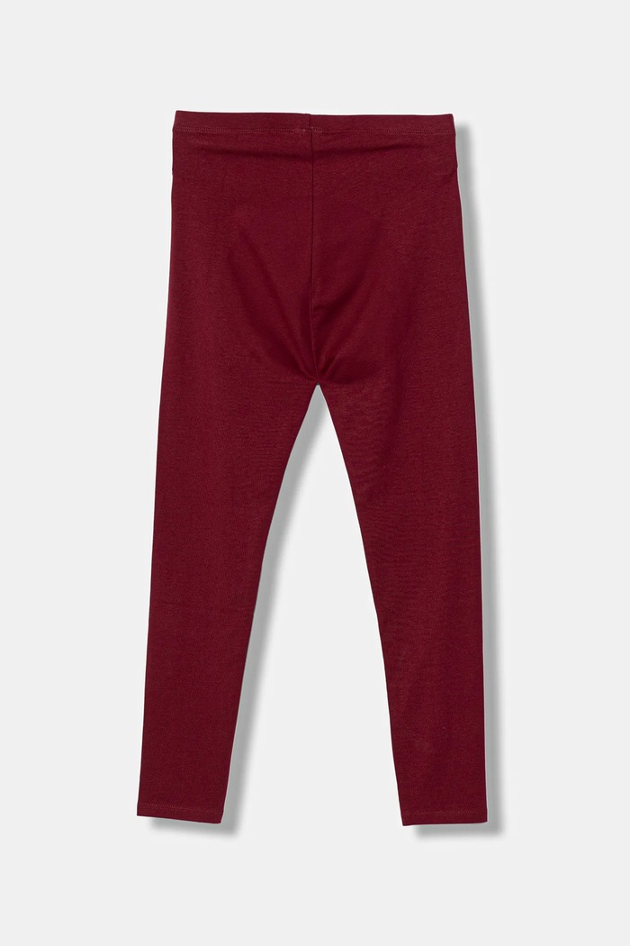 Detské legíny United Colors of Benetton 3MT1CF02G.G.Season.9BYA burgundské AW25