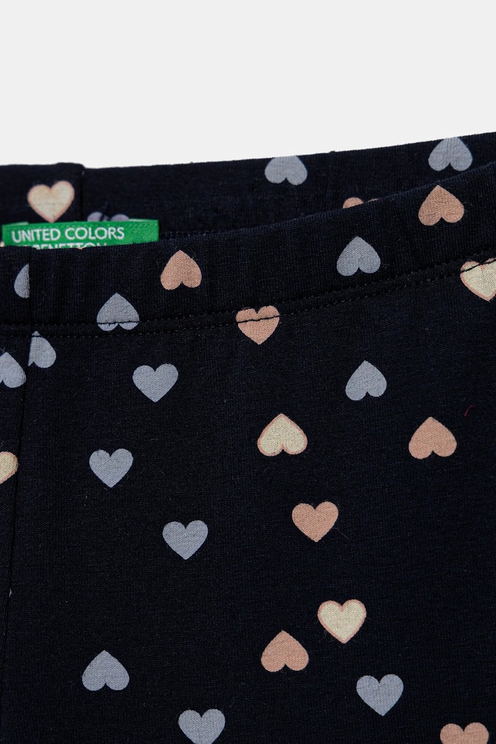 DÍVKA Dětské legíny United Colors of Benetton 3UJJGF04X.P.seasonal námořnická modř