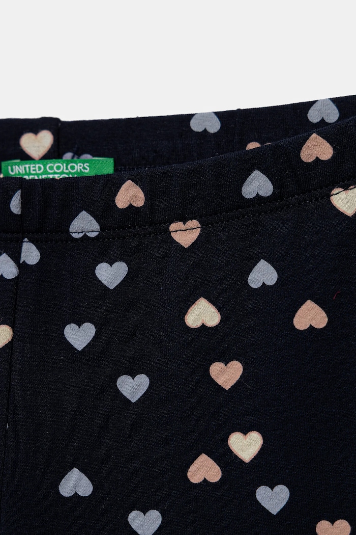 DÍVKA Dětské legíny United Colors of Benetton 3UJJGF04X.P.seasonal námořnická modř