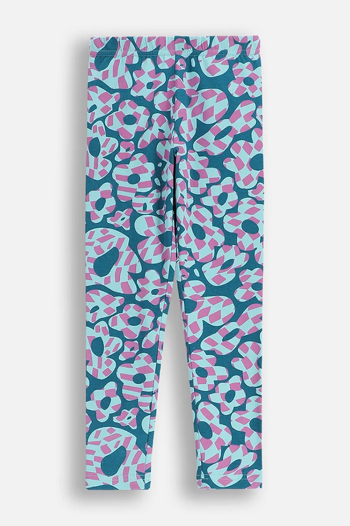 Coccodrillo legginsy dziecięce wzorzyste multicolor ZC5122109VGA