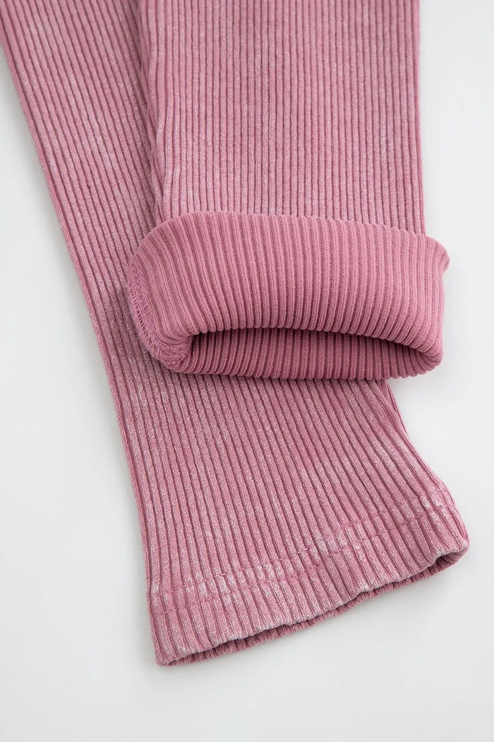 Coccodrillo gyerek pamut leggings rózsaszín ZC5122102CGJ