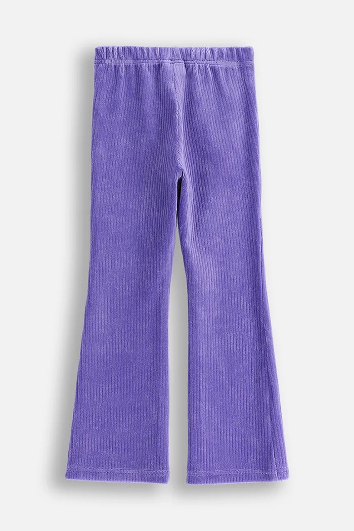 Coccodrillo colanți de bumbac pentru copii ZC5122104RGK violet AW25