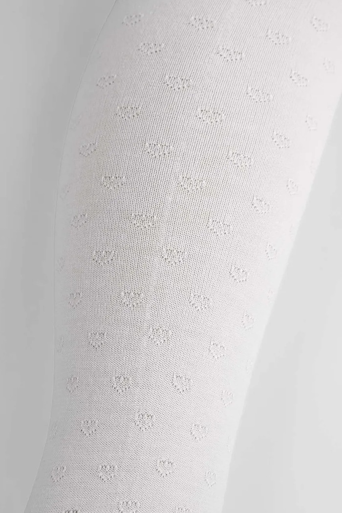 Coccodrillo Ciorapi fete ZC5380701TVP alb AW25