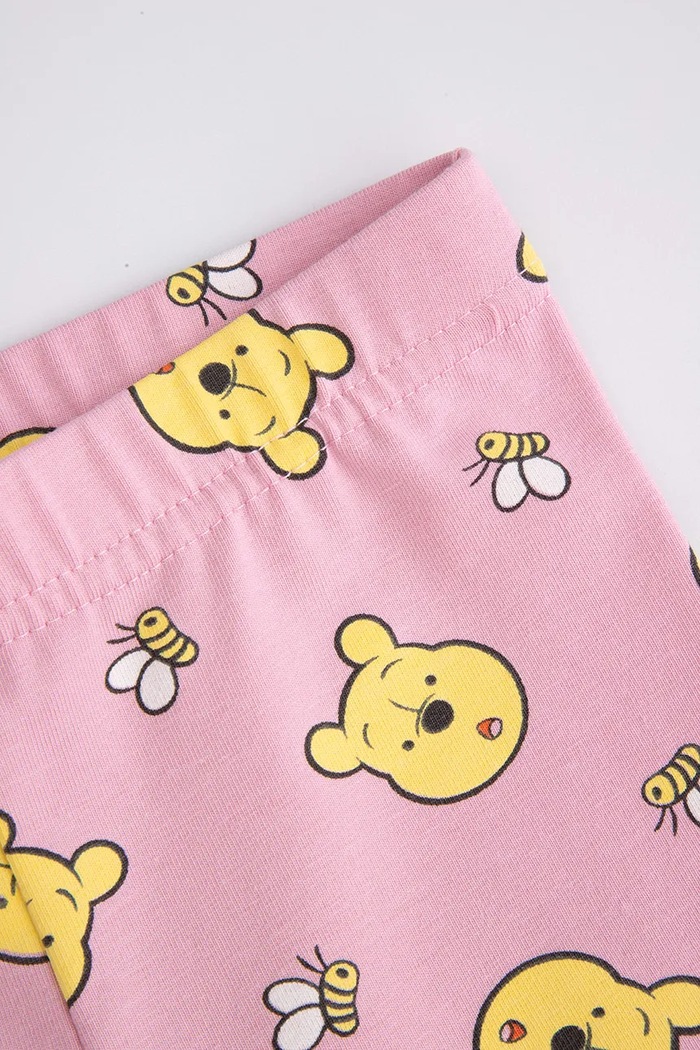 Dziewczynka Coccodrillo legginsy z bawełną niemowlęce ZC5122102LGD różowy