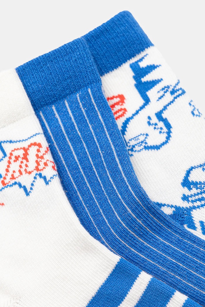 Chłopiec adidas Performance skarpetki dziecięce 3-pack JV5117 niebieski
