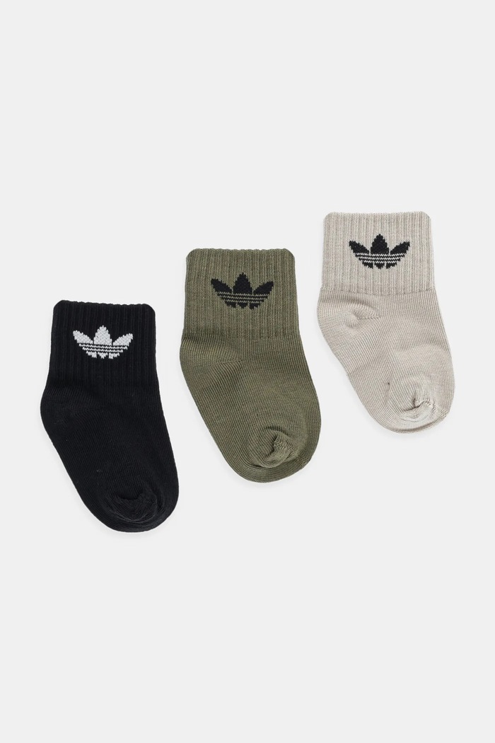 adidas Originals Șosete copii 3-pack bej JW2934