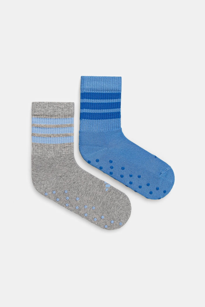 adidas Performance șosete copii 2-pack sosete lungi albastru JW9793