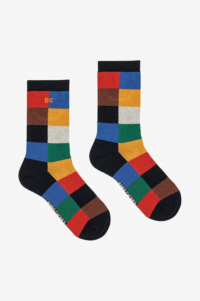 Bobo Choses șosete copii Tiles multicolor 225AI014