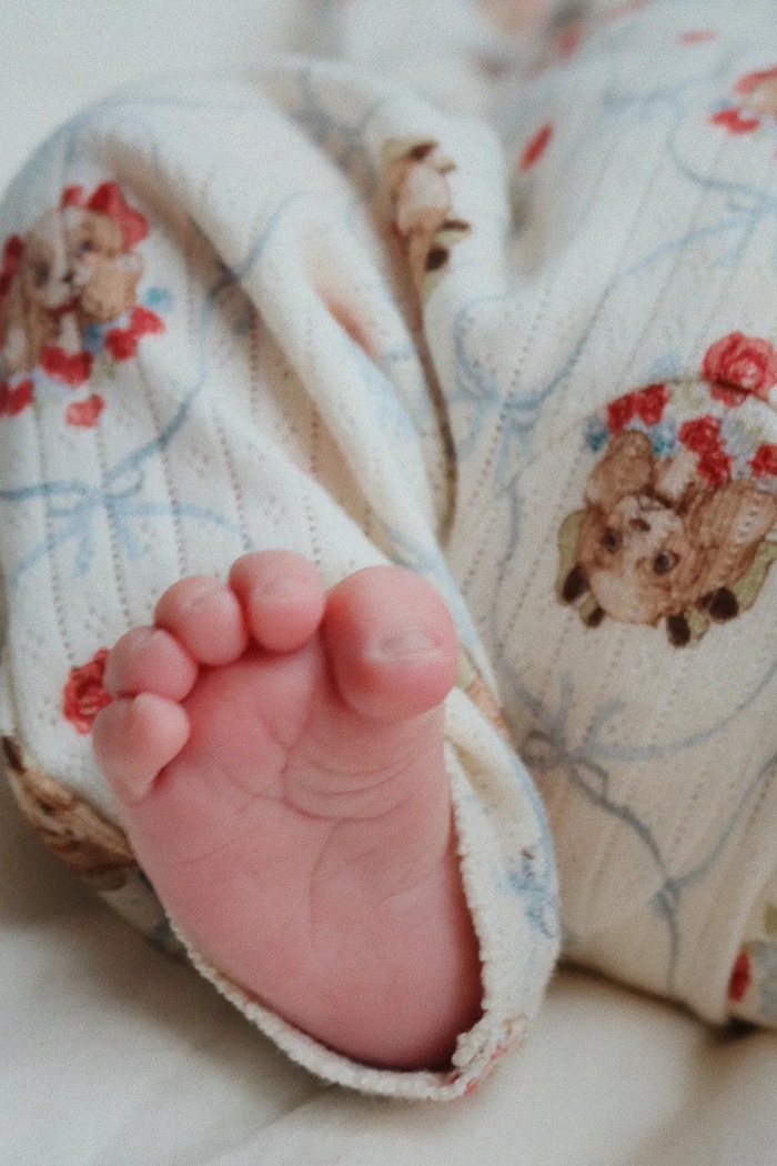 Konges Sløjd legginsy bawełniane dziecięce MINNIE PANTS GOTS KS103922.9BYA beżowy