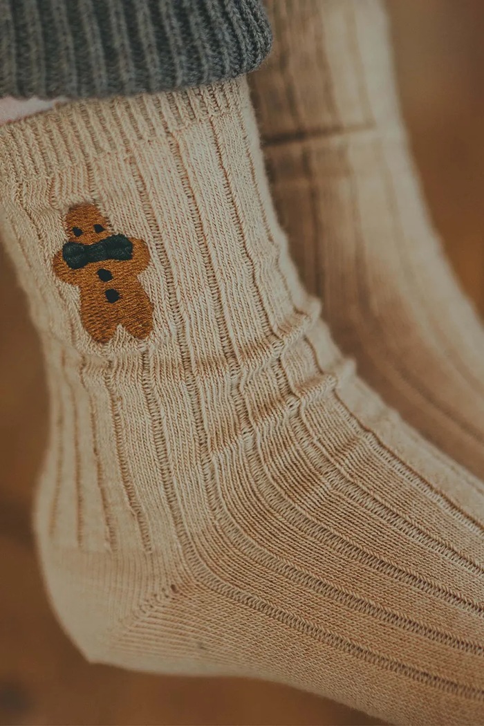 Дитячі шкарпетки Donsje Lala Socks Gingerbread коричневий 3018801